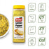 24 oz Badia Lemon Pepper Seasoning, - Pepper, Garlic & Onion, Zesty Citrus Blend for Chicken, Seafood & Vegetables