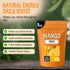1 lb Packed Oh! Nuts Dried Mango - Dehydrated Mango Slices - Dried Mango Fruit - - in New York Zip-Seal Bag