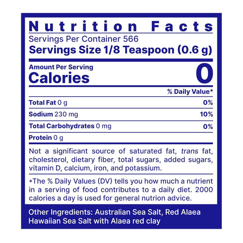 12 oz Quantum Nutrition Labs Volcanic Pink Salt - Our Pink Sea Salt is a Hawaiian Red Alaea Sea Salt & Australian Salt