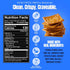(1 Pack), 15 oz Every Body Eat Gluten Free Pretzels, Sea Salt Pretzel Thins Grain Free, Healthy Vegan Snacks, Dairy