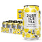 Just Ice Tea, Lemon Flavored Black Iced Tea, 12-Pack (12oz Cans), USDA
