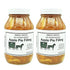 Amish Buggy Amish Pie Filling - TWO 32 Oz Jars (Apple No Sugar Added)