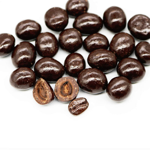 Smarty Stop Chocolate Covered Roasted Espresso Coffee Beans (Dark Chocolate, 2 Pound (Pack Of