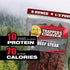 Package, 10 70 (Pack Old Trapper, Trapper's Choice Hot & Spicy Kippered Beef Steak, Eight-Ounce Individual Grams