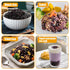 16.2oz Shirataki Konjac Dried Black Rice - No-Cook Instant Black Rice, Keto Friendly Low-Carb Meal Alternative, Low GI