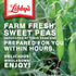 8.5 (Pack 12) Libby's Sweet Peas, Ounces