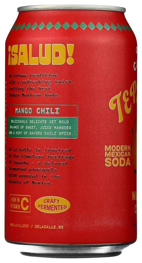 12 De La Calle Organic Mango Chili Tepache, FZ