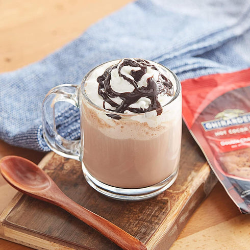 0.85 oz Packets, 43 Packets) Ghirardelli Double Chocolate Hot Cocoa Mix, Approximately (Approximately with Cocoa Scoop
