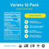 4-Flavor Pack, 15.2 oz (12-Pack) Lemon Perfect Variety Hydrating Flavored Lemon Water, Zero Sugar, Delicious