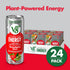 V8 +ENERGY 11.5 OZ (6 Packs 4) Strawberry Kiwi Energy Drink, Made with Real Vegetable and Fruit Juices, FL Can