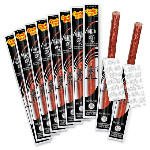 Country Meats, Meat Sticks, USDA Certified, 0 Trans Fat, Low Carb, High