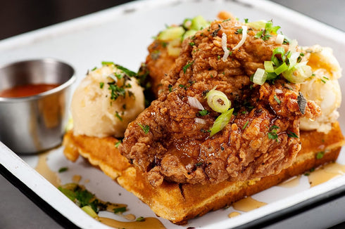 Gilbert's 2020, 4.4 oz Chef Kenny Fried Chicken Seasoning, No GMO, Gluten Free, Low Sodium Featured on Oprah's Favorite