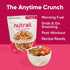 8 oz. 1 Count NuTrail Nut Granola Cereal, Vanilla Strawberry, No Sugar Added, Keto, Low Carb, Gluten Free, Grain Free