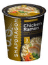 2.2 oz (6 Pack) Snapdragon Tokyo-Style Chicken Ramen Cups | Rich Chicken Broth With Authentic Ramen Noodles | Authentic