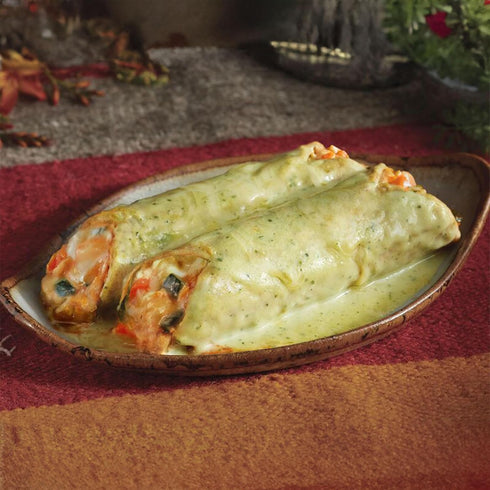 Frozen 9.1 oz. Amy's Meals, Roasted Poblano Enchilada Entree, Gluten Free