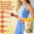 24 Count True Honey Teas Peach Rooibos Tea Bags - All Natural Organic Rooibos with Dried Peach Juice - Herbal