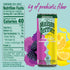 24Pk Maison Perrier French Kiss Sweetened Sparkling Juice Beverage, Blackberry & Lemon Flavors With Real Fruit Juices