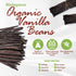 50 ~5" Organic Grade A Madagascar Vanilla Beans. Certified USDA Organic for Extract and All Things Vanilla. by