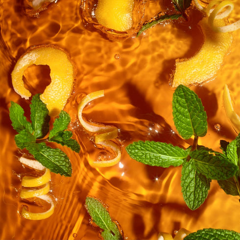20 Lipton Smooth Mint with Lemon Peels Tea Bags, caffeine free Tea, Fruit and Herbal Tea, Individually Wrapped, Tea
