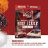 Pack Pack 3, 3 Oz Wenzel's Farm Beef Jerky Variety - Includes Original, Teriyaki, and Peppered Beef Jerky - Naturally