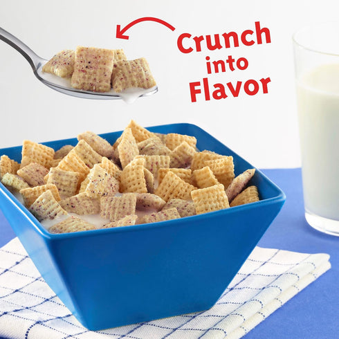 12 oz Blueberry Chex Cereal, Gluten Free Breakfast Cereal, Made with Whole Grain
