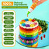Set 6 (10ml/0.35 oz) Natural Food Coloring - FD&C & Artificial Dye Free, Gluten-Free, Colors Fl. Dye Free Food