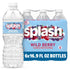 SPLASH REFRESHER Flavored Water Bottles, Wild Berry Flavor - 6-Pack, 16.9 Fl