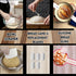 Hillside Homestead Sourdough Starter Kit with scale Complete Sour dough starter kits with two Banneton Bread Proofing