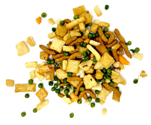 6 Oz. (Pack 3) Werner Oriental Trail Mix - Sesame Sticks, Crunchy Peas, & Rice Cracker Mix Bag