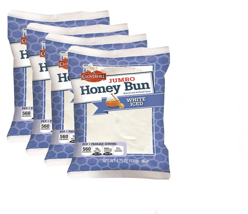 Cloverhill Pack: 16 Count Bakery Ultimate Honey Bun Variety Includes Big Texas, Chocolate, Iced and Glazed