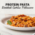 30g 3.5oz Packaging 10oz (Pack 2) Al Dente Protein Pasta Egg & Roasted Garlic Fettuccine - High Protein in Serving
