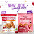 5oz 4 Pack Cooper Street Italian Biscotti Cookies - Twice Baked Biscotti Style Cookie Biscuits in Delicious Cherry