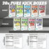 Pack 9 Packets Packets Pure Kick Ultimate Variety - Flavors of Energy Drink - Pure Kick Hydrate and Energy Drink Powder