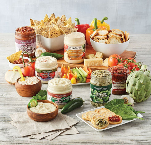 (15 Harry & David Monterey Jack Con Queso Dip Ounces), Warm Dip, Tortilla Chips, Melted Cheese