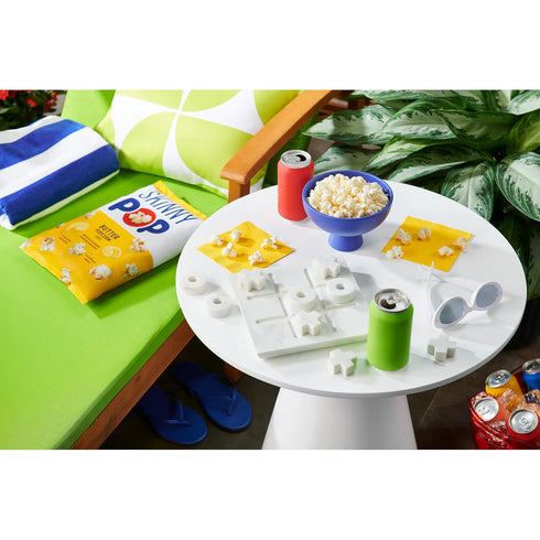 4.4oz (12ct) SkinnyPop Popcorn, Butter, Made with Real Butter, Whole Grain Snack, Bags
