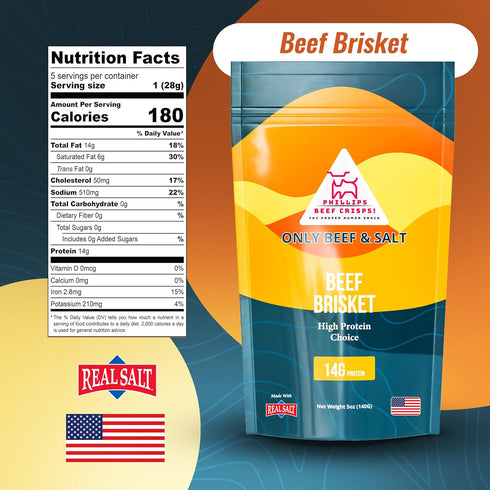 PHILLIPS BEEF CRISPS! THE PROPER HUMAN SNACK Beef Brisket