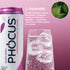 0 30, 11.5 Oz. (12 Pack) Phocus Caffeinated Sparkling Water - Mixed Berry - Clean Energy with Caffeine + L-Theanine