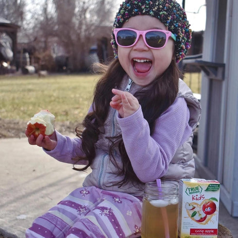 TRUE LEMON KIDS Crisp Apple (10 Packets) - Low Sugar Hydration, No Preservatives, No Artificial Flavors, No Sweeteners