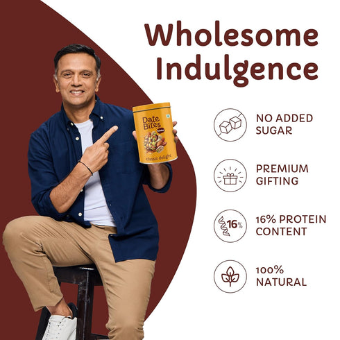 Farmley 200 (Pack 10) (7.05 Oz) Protein Dates Bars Jars| Dates Bite with No Added Sugar | Made with Zero Added Sugar |