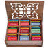 Tea Bags Sampler Gift Box 80 Count, 28 Flavors Wooden (MDF) Tea