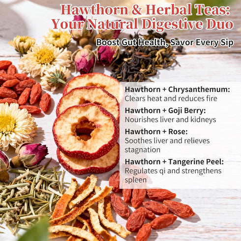 4.2oz/120g Baihuatang Natural Dried Hawthorn Slices Hawthorn Berries Hawthorn Berry tea Hawthorn Slices Shanzha