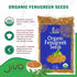 7 Jiva Organic Fenugreek Seeds Ounce Non-GMO, Gluten Free, All Natural Fenugreek Spice Organic Fenugreek Seeds for Hair