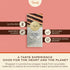 1878 3.88oz Venchi - Cremino Chocolate Bar with Almond Gianduja and Hazelnuts, - Gluten Free