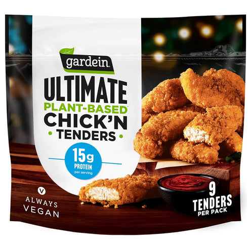 Gardein Ultimate Plant-Based Chick'n Tenders, Vegan, Frozen, 15 oz.