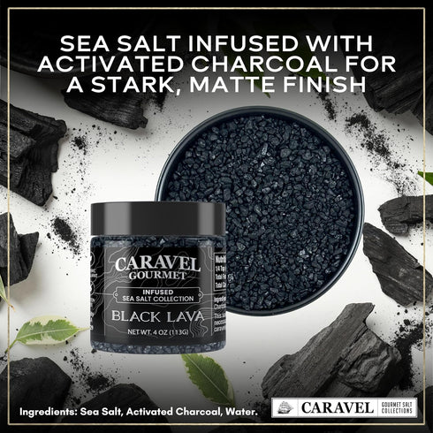 3-Pack (4 oz 3) Hawaiian Sea Salt - Alaea Red, Bamboo Jade, Black Lava - All-Natural Sea Salts from the Pacific Ocean