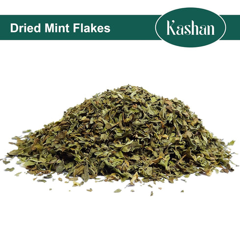 Kashan Mint Flakes, Great Aromatic Seasoning for Food Flavoring, Salad, Soups, Meat & Herbal
