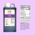 1 34 Ube Purple Yam Flavoring Extract Restaurant Size by Butterfly Liter, Fl. Ounce