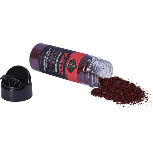 Cerez Pazari Sumac Spice Powder, Turkish Seasoning with Tangy Lemony Flavor, Gluten-Free, 2.1 oz.