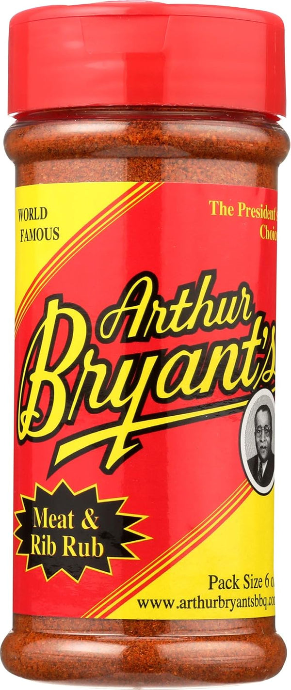 Arthur Bryant's BBQ Meat and Rib Rub (6 oz) BBQ Rub for
