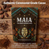 Wdvpue 100% Maia Ceremonial Cacao - Pure Natural, Enhanced with Flavanol, Theobromine, Magnesium & Natural Flavonoids